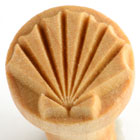 MKM Sea Shell 2.5cm wood stamp